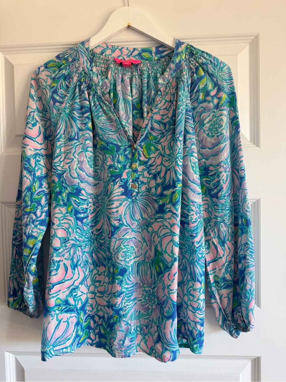 Lilly Pulitzer Elsa Silk Top